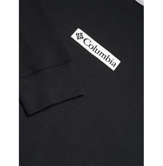 COLUMBIA M TREK CREW ΑΝΔΡΙΚΗ ΜΠΛΟΥΖΑ 1957933-008 BLACK