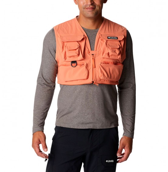COLUMBIA ΑΝΔΡΙΚΟ ΓΙΛΕΚΟ FIELD CREEK BIG HORN VEST 1989141-849 ORANGE