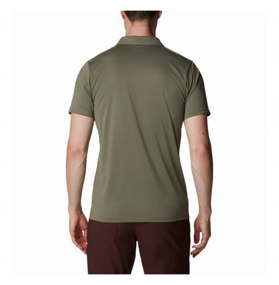 COLUMBIA HIKE POLO 1990401-397 ΑΝΔΡΙΚΟ ΤΕΧΝΙΚΟ POLO STOONE GREEN