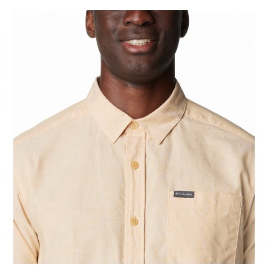 COLUMBIA ΑΝΔΡΙΚΟ ΚΟΝΤΟΜΑΝΙΚΟ ΠΟΥΚΑΜΙΣΟ RAPID RIVERS NOVELTY SHORTSLEEVE SHIRT 1990801-292 YELLOW