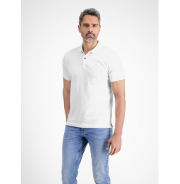 LERROS ΑΝΔΡΙΚΗ ΚΟΝΤΟΜΑΝΙΚΗ POLO ΜΠΛΟΥΖΑ 2003200-100 WHITE