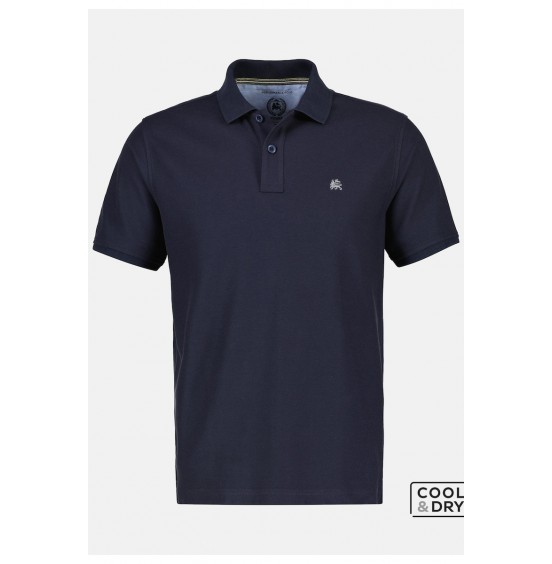 LERROS ΑΝΔΡΙΚΗ ΚΟΝΤΟΜΑΝΙΚΗ POLO ΜΠΛΟΥΖΑ 2003200-480 NIGHT BLUE