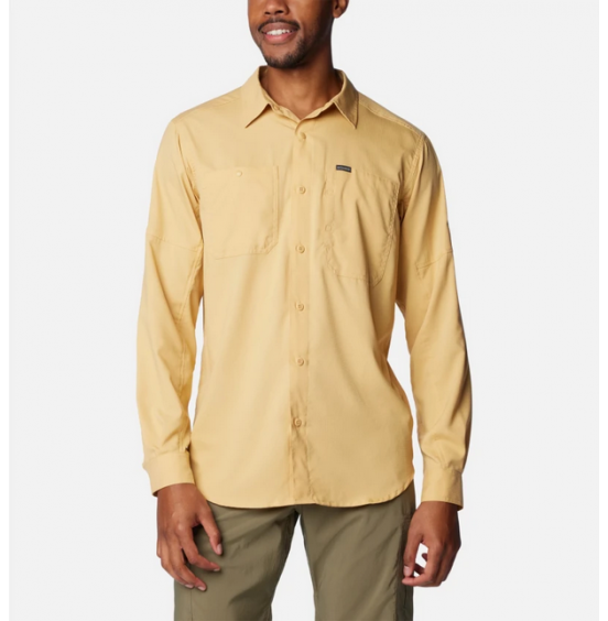COLUMBIA ΑΝΔΡΙΚΟ ΠΟΥΚΑΜΙΣΟ SILVER RIDGE UTILITY LITE LONGSLEEVE 2012932-292 UPF40 YELLOW