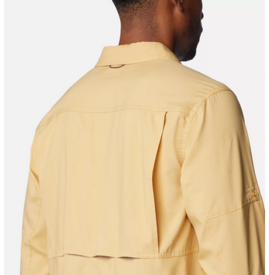 COLUMBIA ΑΝΔΡΙΚΟ ΠΟΥΚΑΜΙΣΟ SILVER RIDGE UTILITY LITE LONGSLEEVE 2012932-292 UPF40 YELLOW