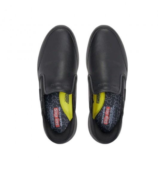 SKECHERS SLADE COOPER SLIP INS 205237-BLK ΑΝΔΡΙΚΑ ΑΘΛΗΤΙΚΑ BLACK