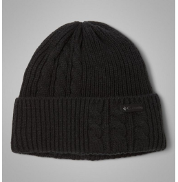 COLUMBIA W ΣΚΟΥΦΟΣ AGATE PASS CABLE KNIT BEANIE 2053181-010 BLACK