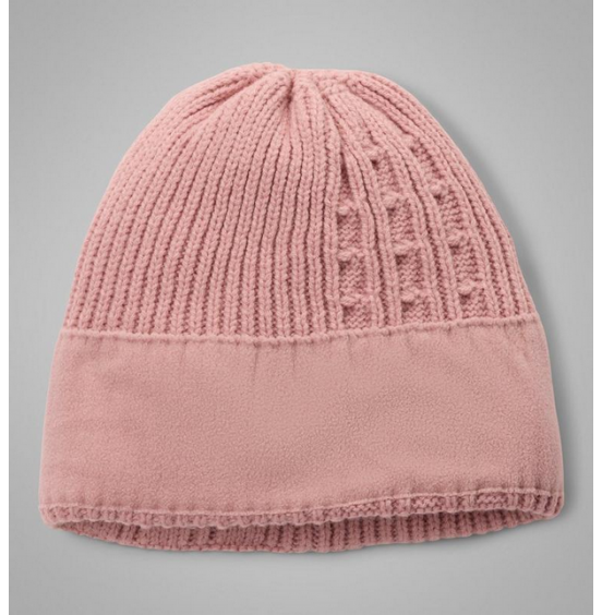 COLUMBIA W ΣΚΟΥΦΟΣ AGATE PASS CABLE KNIT BEANIE 2053181-659 PINK