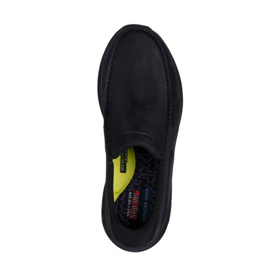 SKECHERS ΑΝΔΡΙΚΑ ΠΑΠΟΥΤΣΙΑ SLIP INS POLLARD 205334-BBK BLACK