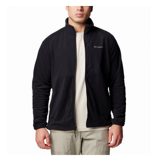 COLUMBIA M SAGE PEAK FULL ZIP FLEECE 2095781-010 BLACK