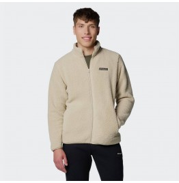 COLUMBIA M RUGGED RIDGE III SHERPA FULL ZIP 2059183-273 BEIGE