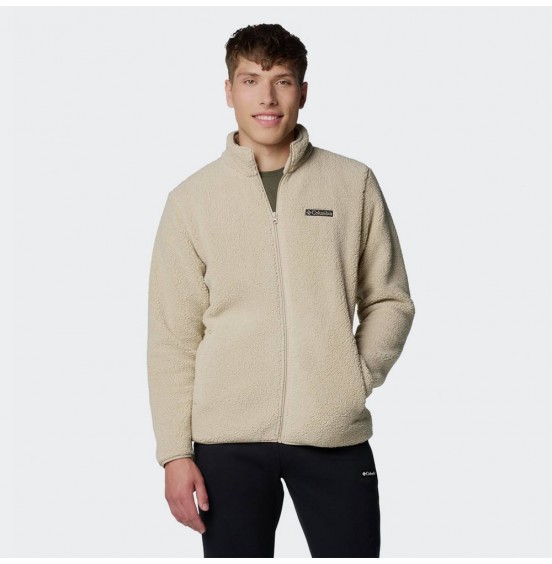 COLUMBIA M RUGGED RIDGE III SHERPA FULL ZIP 2059183-273 BEIGE