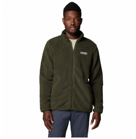 COLUMBIA M RUGGED RIDGE III SHERPA FULL ZIP 2059183-366 GREEN