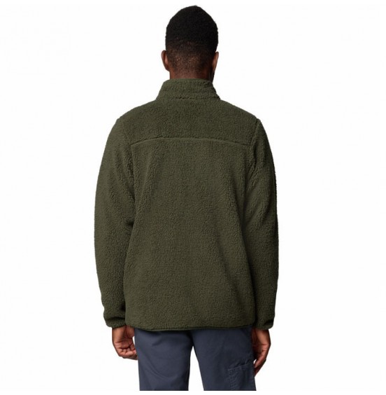 COLUMBIA M RUGGED RIDGE III SHERPA FULL ZIP 2059183-366 GREEN
