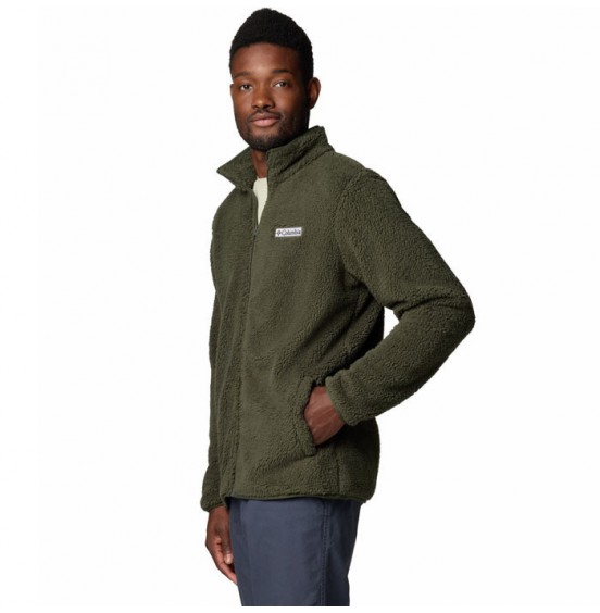 COLUMBIA M RUGGED RIDGE III SHERPA FULL ZIP 2059183-366 GREEN