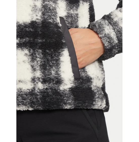 COLUMBIA W WEST BENT 1/4 ZIP II 2085734-191 BLACK WHITE