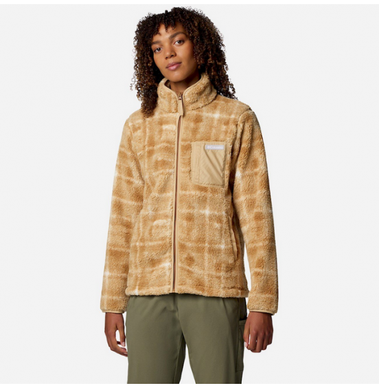 COLUMBIA W WEST BENT PRINT FULL ZIP II 2085851-225 CAMEL