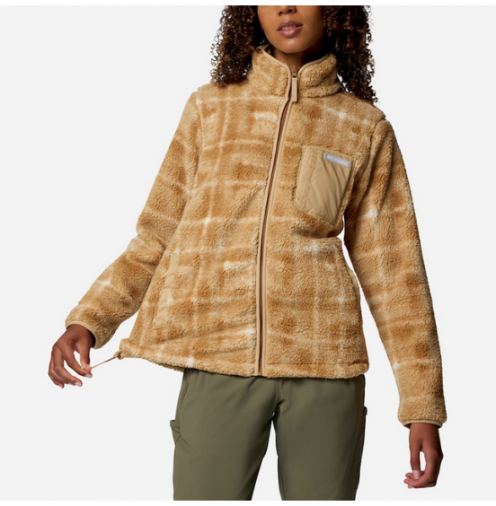 COLUMBIA W WEST BENT PRINT FULL ZIP II 2085851-225 CAMEL