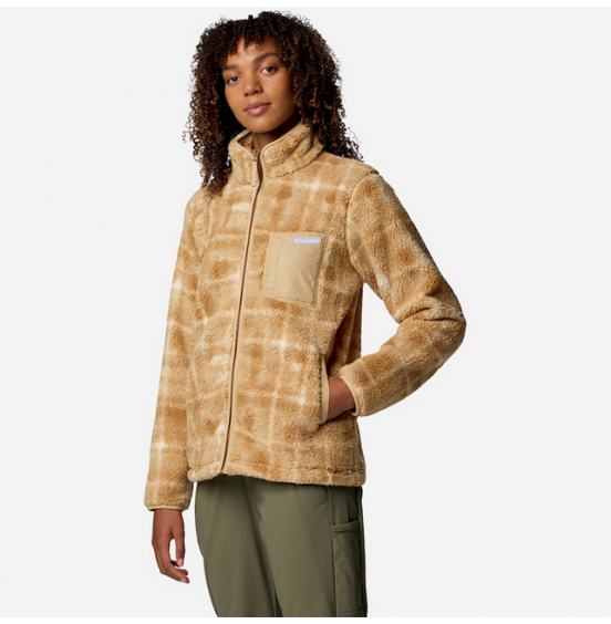 COLUMBIA W WEST BENT PRINT FULL ZIP II 2085851-225 CAMEL