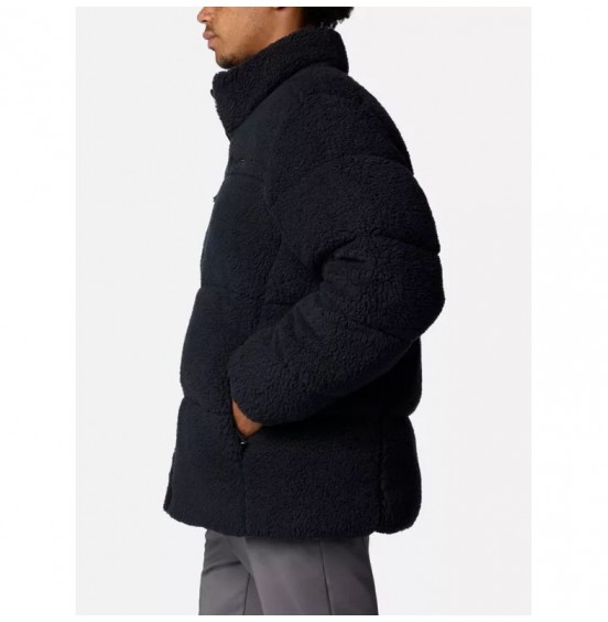 COLUMBIA M PUFFECT II SHERPA JACKET 2086841-010 BLACK