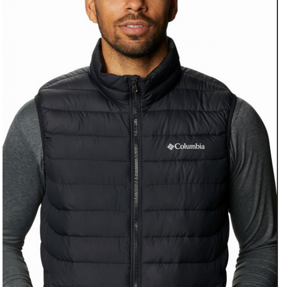 COLUMBIA M POWDER LITE II VEST 2086974-010 BLACK