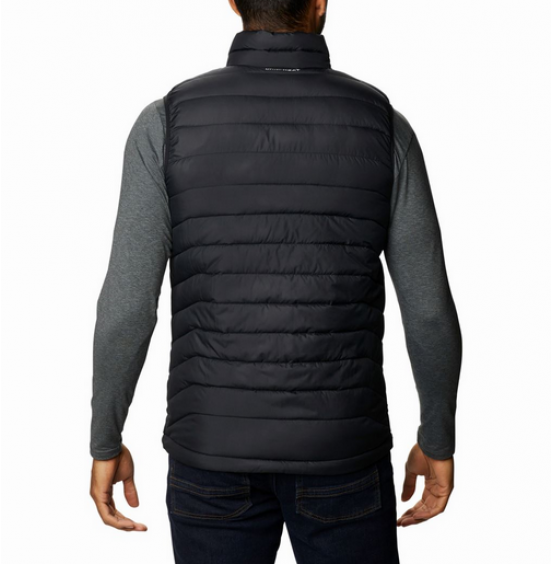 COLUMBIA M POWDER LITE II VEST 2086974-010 BLACK