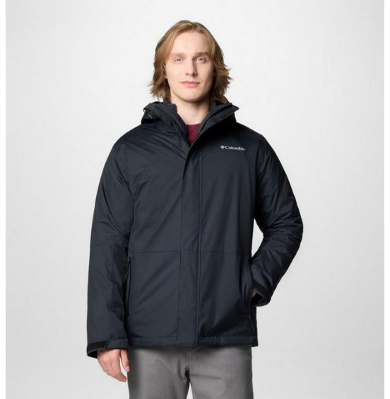 COLUMBIA M POINT PARK INTERCHANGE JACKET 3in1 2090342-010 BLACK
