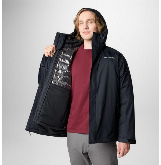 COLUMBIA M POINT PARK INTERCHANGE JACKET 3in1 2090342-010 BLACK
