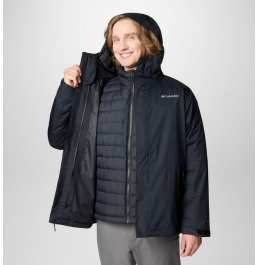COLUMBIA M POINT PARK INTERCHANGE JACKET 3in1 2090342-010 BLACK