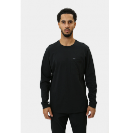 COLUMBIA M LANDROMER LONGSLEEVE T-SHIRT 2095801-010 BLACK