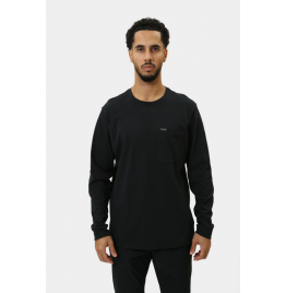 COLUMBIA M LANDROMER LONGSLEEVE T-SHIRT 2095801-010 BLACK