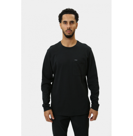 COLUMBIA M LANDROMER LONGSLEEVE T-SHIRT 2095801-010 BLACK