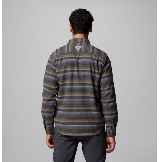COLUMBIA M ΠΟΥΚΑΜΙΣΟ PFG UNCHARTED OVER SHIRT 2096621-012 SARK STRIPE