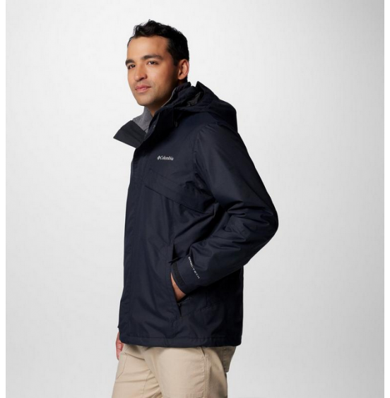 COLUMBIA M BUGABOO III FLEECE INTERCHANGE JACKET 3in1 2096904-010 BLACK