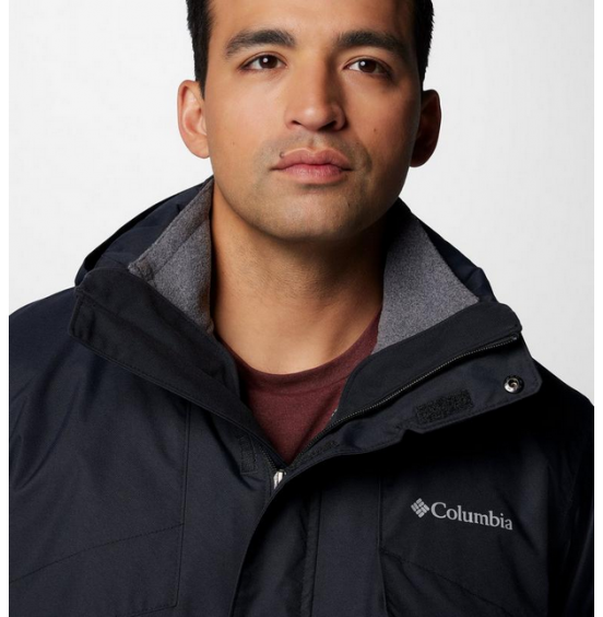 COLUMBIA M BUGABOO III FLEECE INTERCHANGE JACKET 3in1 2096904-010 BLACK