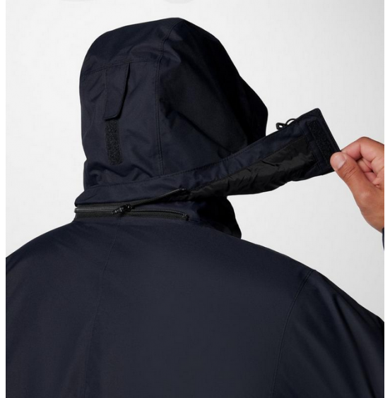 COLUMBIA M BUGABOO III FLEECE INTERCHANGE JACKET 3in1 2096904-010 BLACK