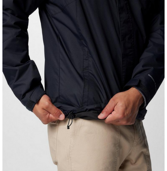 COLUMBIA M BUGABOO III FLEECE INTERCHANGE JACKET 3in1 2096904-010 BLACK