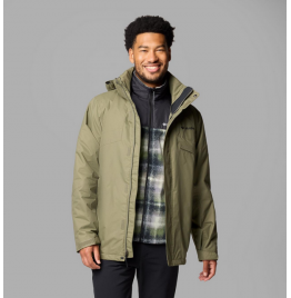 COLUMBIA M BUGABOO III FLEECE INTERCHANGE JACKET 2096904-397 STONE GREEN