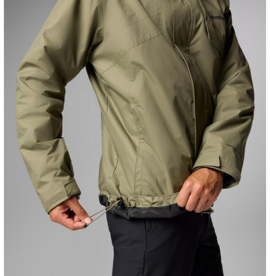 COLUMBIA M BUGABOO III FLEECE INTERCHANGE JACKET 2096904-397 STONE GREEN