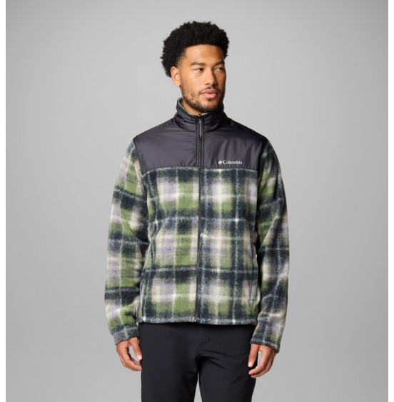 COLUMBIA M BUGABOO III FLEECE INTERCHANGE JACKET 2096904-397 STONE GREEN