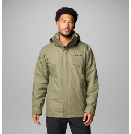 COLUMBIA M BUGABOO III FLEECE INTERCHANGE JACKET 2096904-397 STONE GREEN