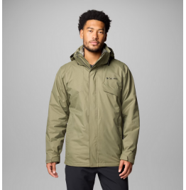 COLUMBIA M BUGABOO III FLEECE INTERCHANGE JACKET 2096904-397 STONE GREEN