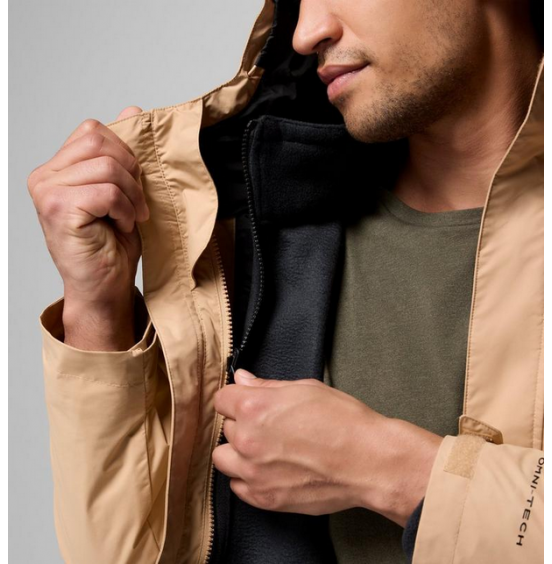 COLUMBIA M TUNNEL FALLS II INTERCHANGE JACKET 3in1 2096924-262 CANOE