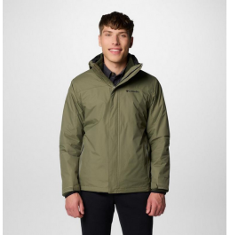 COLUMBIA M TUNNEL FALLS II INTERCHANGE JACKET 3in1 2096924-397 STONE GREEN
