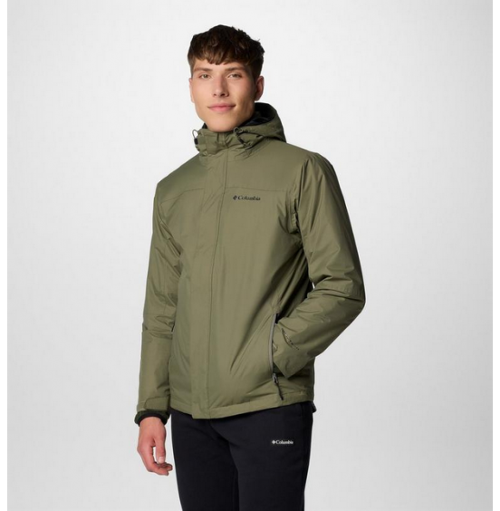 COLUMBIA M TUNNEL FALLS II INTERCHANGE JACKET 3in1 2096924-397 STONE GREEN