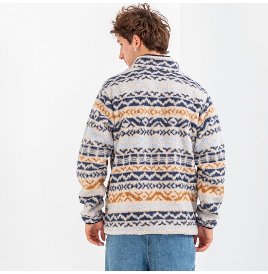 COLUMBIA M RUGGED RIDGE HALF SNAP FLEECE 2097811-278 ΜΠΕΖ