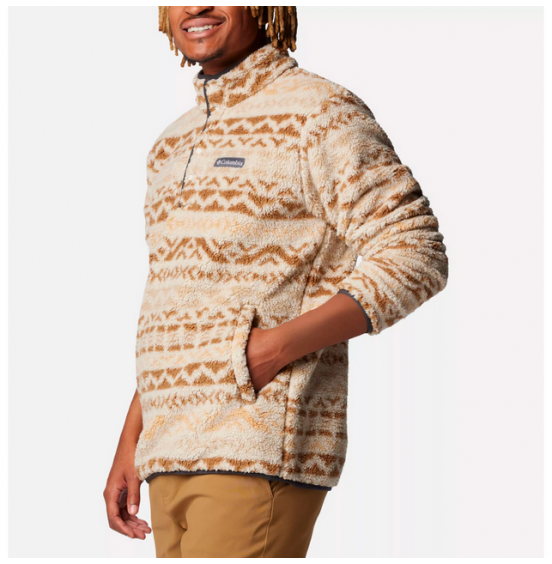 COLUMBIA M RUGGED RIDGE HALF SNAP FLEECE 2097811-280 ΜΠΕΖ