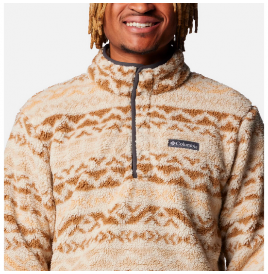 COLUMBIA M RUGGED RIDGE HALF SNAP FLEECE 2097811-280 ΜΠΕΖ