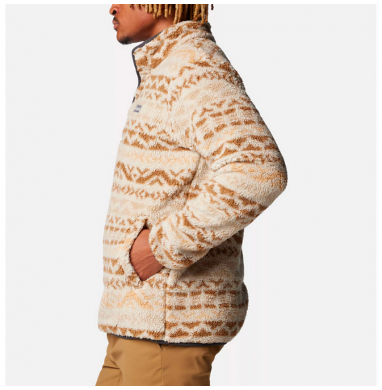 COLUMBIA M RUGGED RIDGE HALF SNAP FLEECE 2097811-280 ΜΠΕΖ