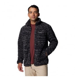 COLUMBIA M WINTER PASS PRINTED FLEECE II 2097841-011 BLACK