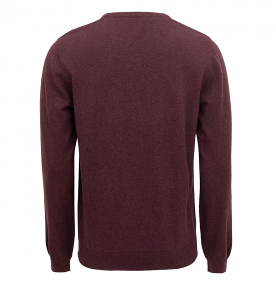 GNIOUS ΑΝΤΡΙΚΟ ΜΑΚΡΥΜΑΝΙΚΟ ΠΟΥΛΟΒΕΡ PLUM MIX 21-300246-8513